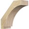 Ekena Millwork 6"W x 16"D x 16"H Imperial Rough Sawn Knee Brace, Douglas Fir BRC06X16X16IMP00RDF - alternate 1